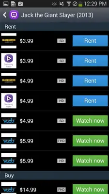 Samsung WatchON Video android App screenshot 1